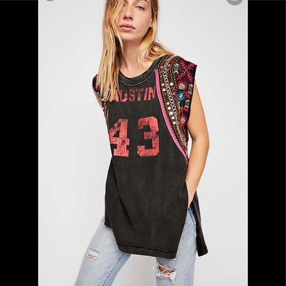 Fp We The Free Cotton Summer Nights Tee 